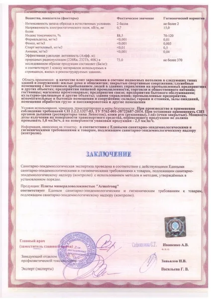 Дополнительное экспертное заключение